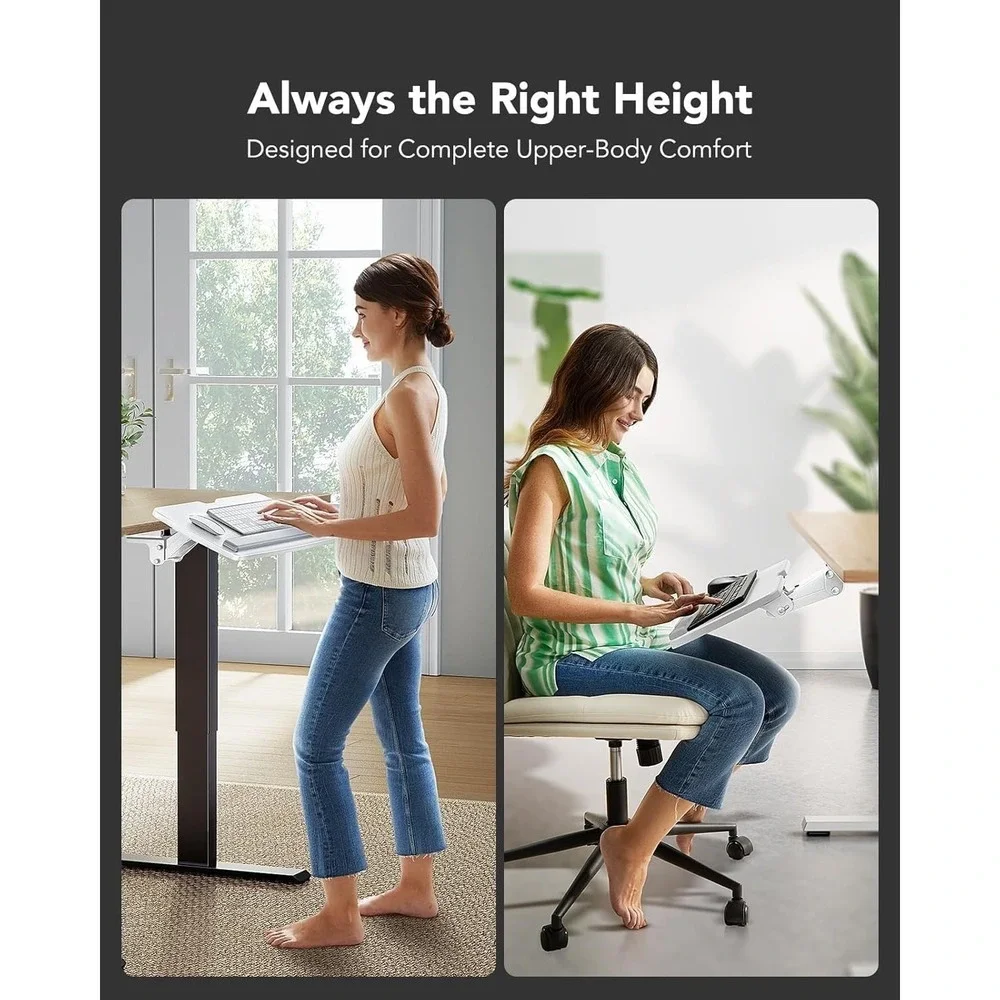 HUANUO Adjustable Keyboard‎ Tray Under Desk 25